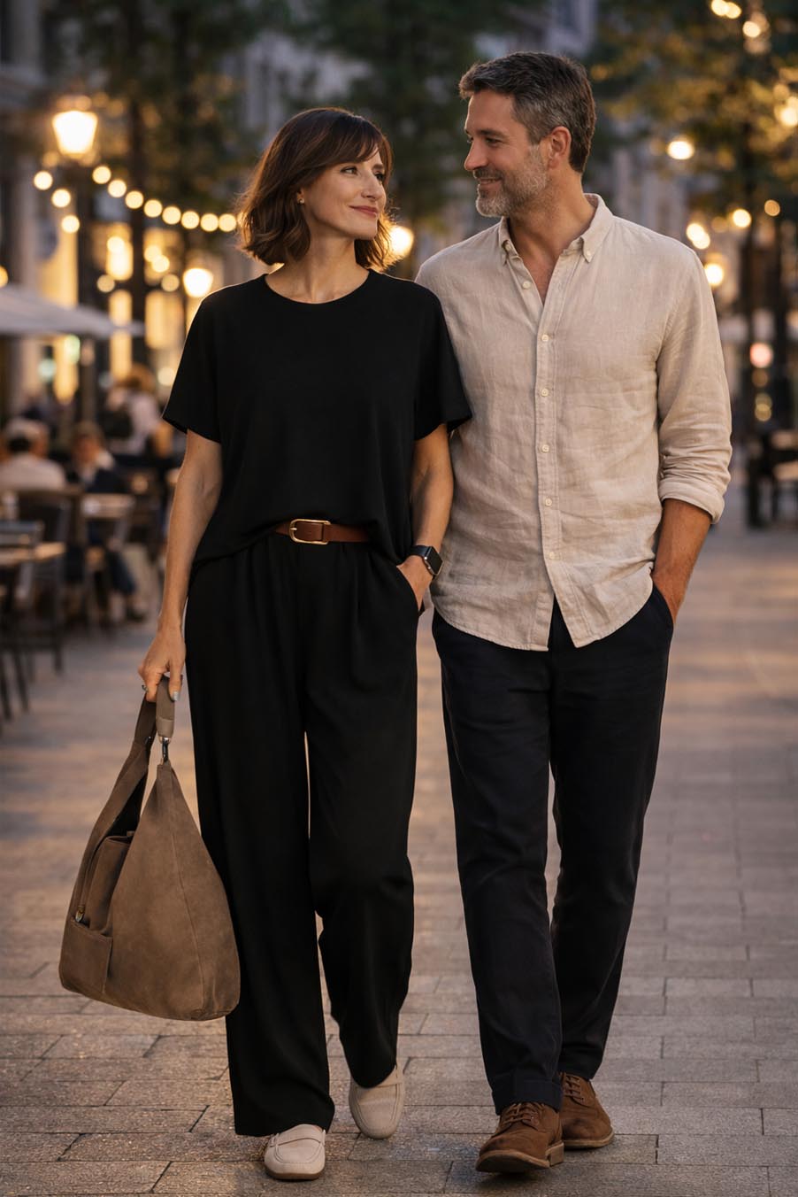 Pohodlný letní set - triko a kalhoty